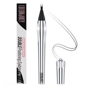 Lulumonkey Waterproof 2-in-one Eyebrow Pen And EyeLiner Ultra Precise Dual Brow